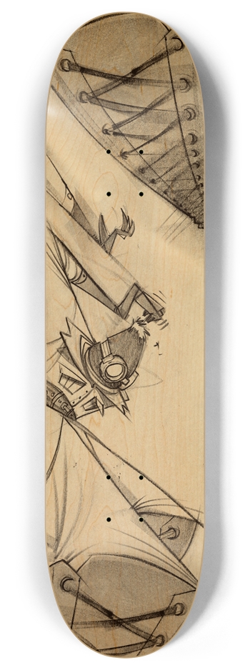 Triangle Nazi 8 Inch Skateboard Deck