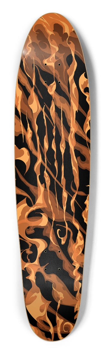 Fire Longboard Longboard Shape