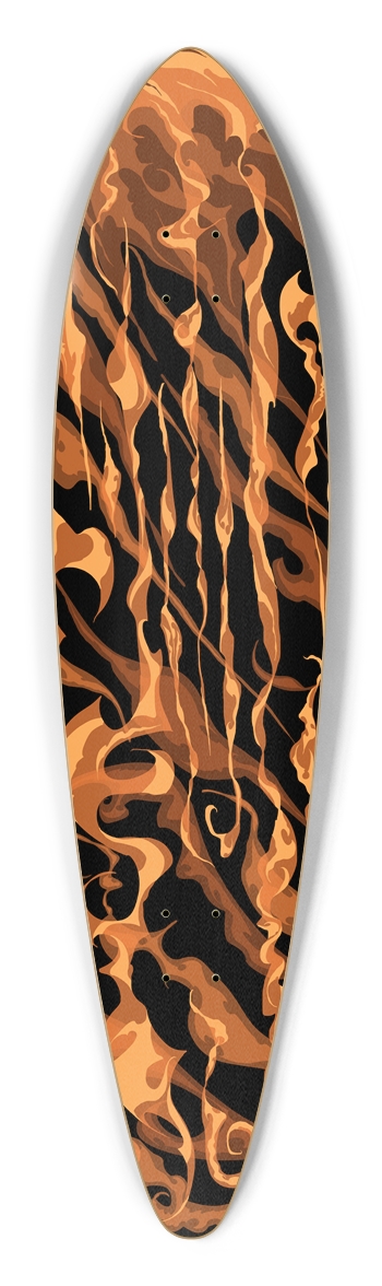 Fire Pintail Longboard Pintail Longboard