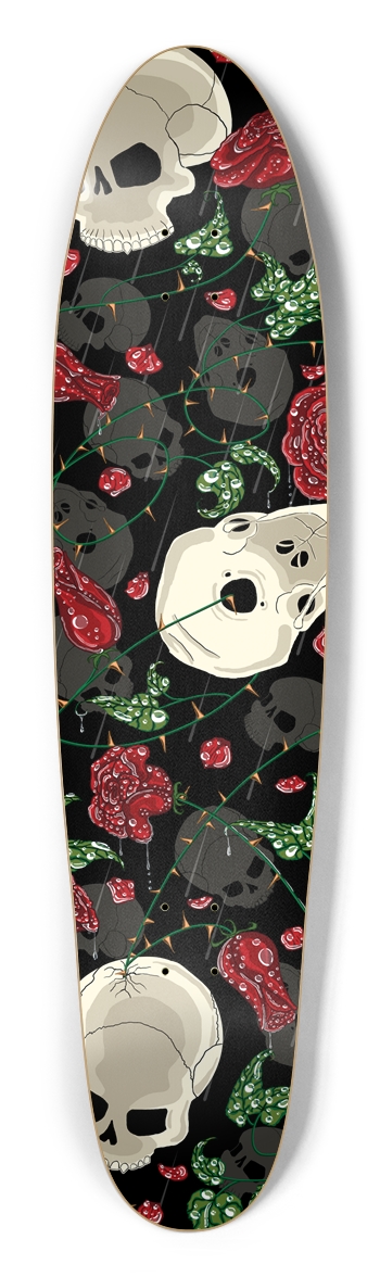 Til Death Longboard Deck Longboard Shape