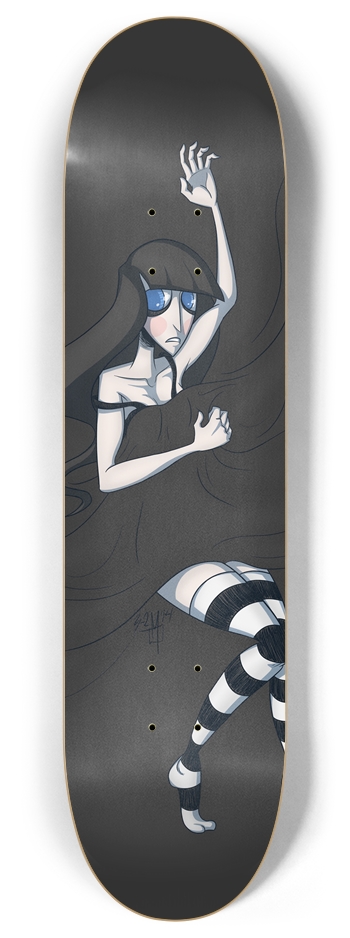 The Bedsheets Just Can't Warm My Bleeding Heart 8 Inch Skateboard Deck