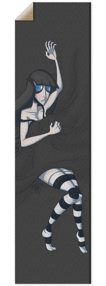 The Bedsheets Just Can't Warm My Bleeding Heart 9 x 33 Inch Griptape