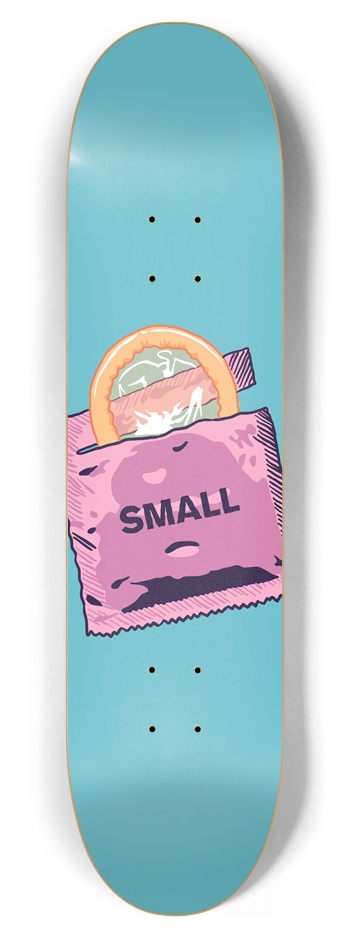 Small Size 7-7/8 Skateboard Deck