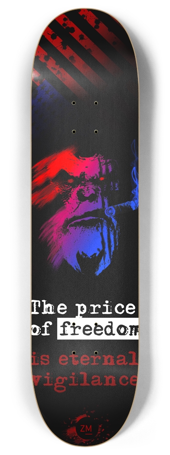 Price of Freedom 8 Inch Skateboard Deck
