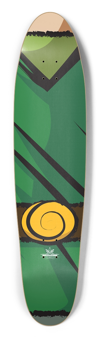 The Wind Waker Green Tunic Longboard Longboard Shape