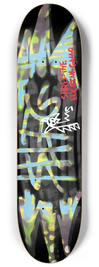 STFG ThrowUp Buff 8-1/4 Skateboard Deck