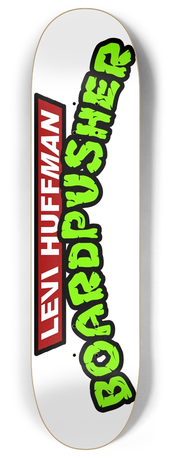 Levi Huffman TMNT BoardPusher 8 Inch Skateboard Deck