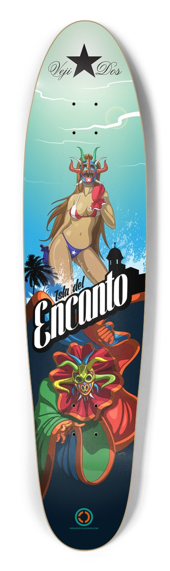 Isla del Encanto Longboard Longboard Shape