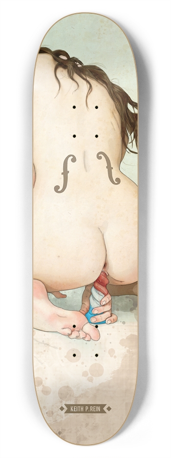 Warfare Never Felt So Good - Crop 1 7-3/4 Skateboard Deck