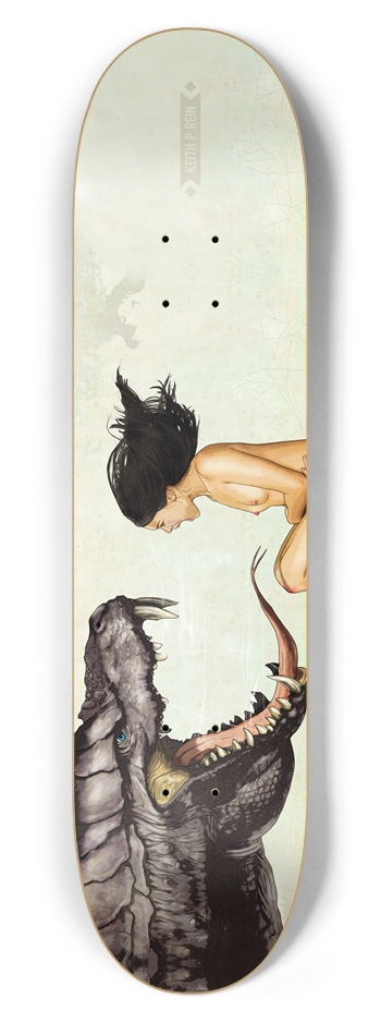 The Scream 7-3/4 Skateboard Deck