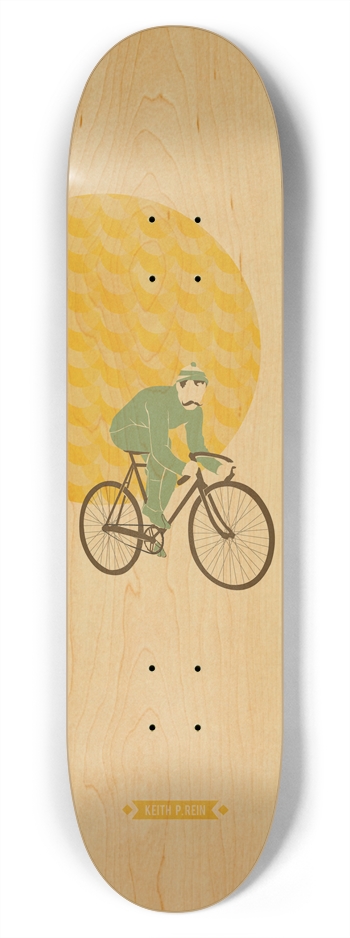 Sunrise Ride 7-3/4 Skateboard Deck