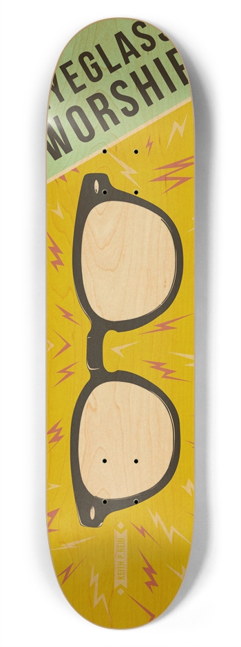 Eyeglass Worship - Wood 7-3/4 Skateboard Deck