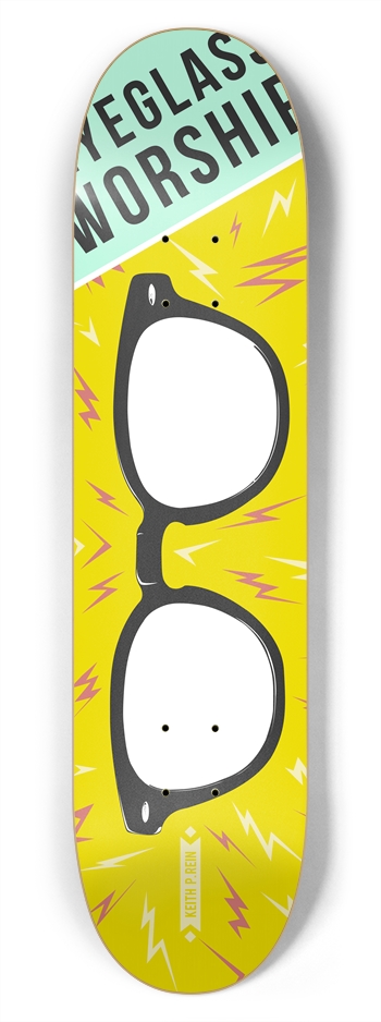 Eyeglass Worship 7-3/4 Skateboard Deck