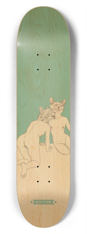 Faster Pussycat, Clean! Clean! 7-3/4 Skateboard Deck