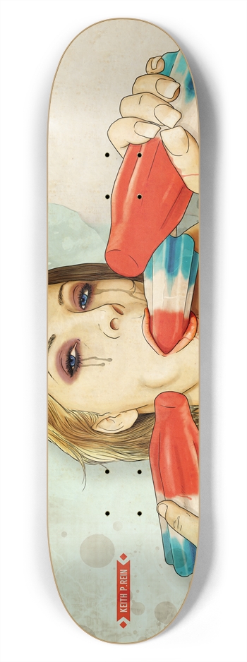 Bombs Away 7-3/4 Skateboard Deck