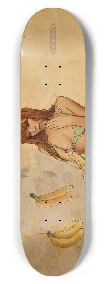 The Best Banana in the Bunch - Wood 7-3/4 Skateboard Deck