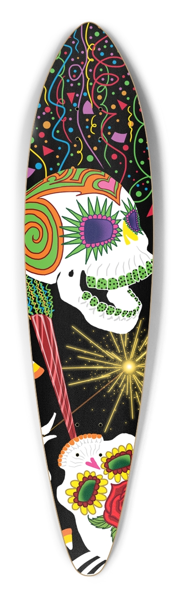 Sweet Death Pintail Longboard Deck Pintail Longboard