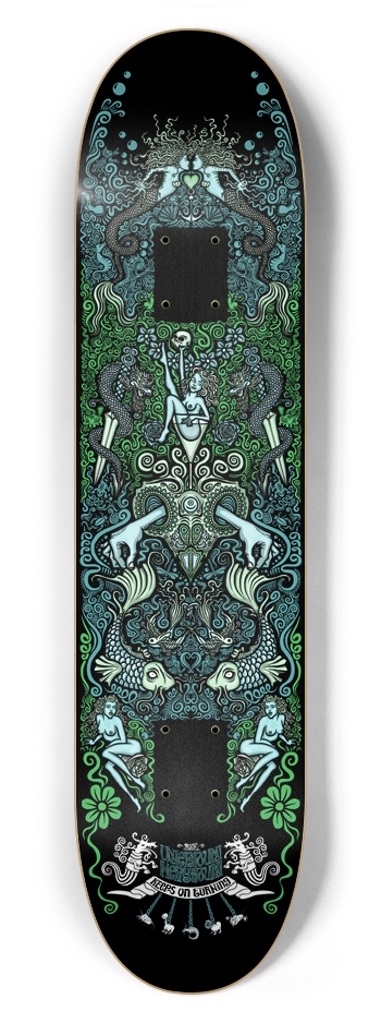 Love is in La Mer 7-5/8 Skateboard Deck