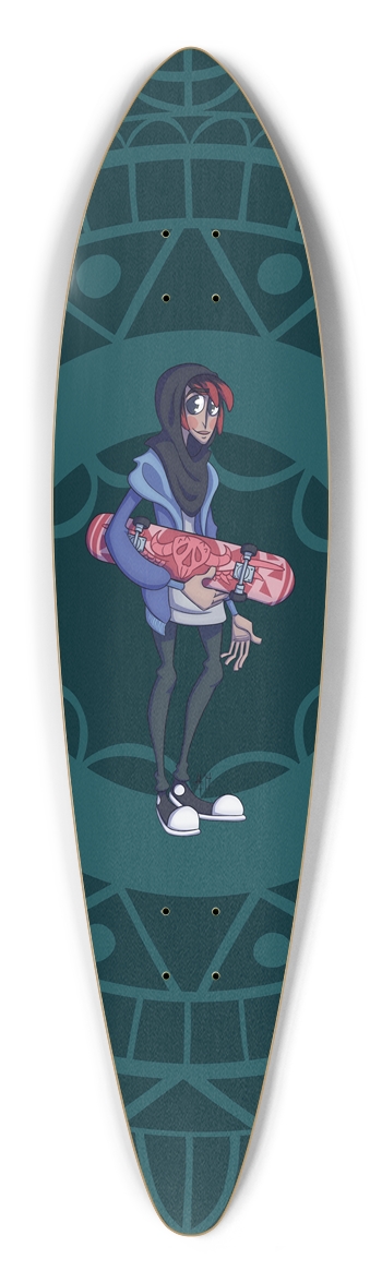 Iblis(s) Pintail Longboard
