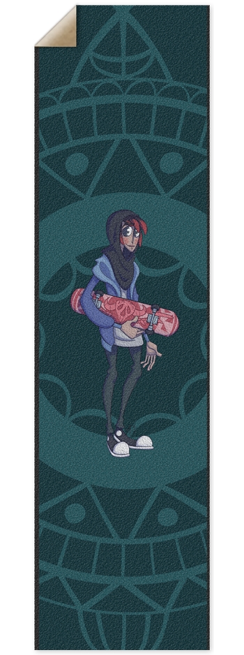 Iblis(s) griptape 9 x 33 Inch Griptape