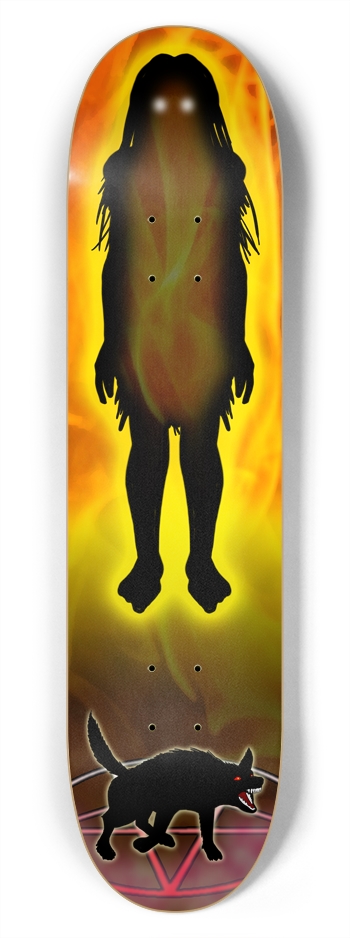 Fire Witch 7-3/4 Skateboard Deck