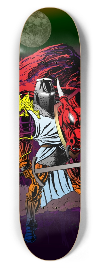 Dragon Knight 7-3/4 Skateboard Deck