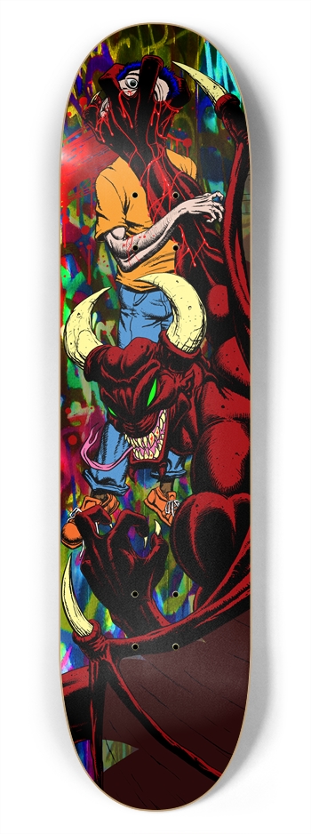 Skate Devil (vivid variant) 7-3/4 Skateboard Deck