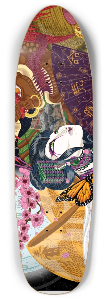 Uzume And The Oni Punk Nose Pool Deck Punk Nose Pool Shape