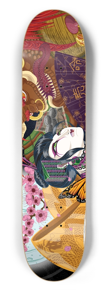Uzume And The Oni 7 1/2" Deck 7-1/2 Skateboard Deck
