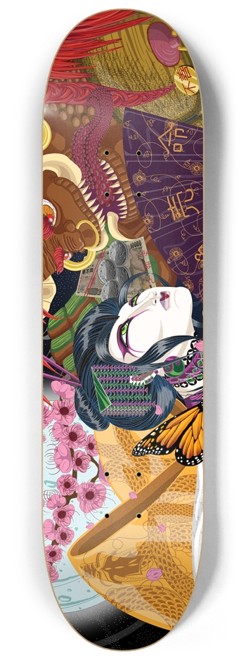 Uzume And The Oni 8 1/4" Deck 8-1/4 Skateboard Deck