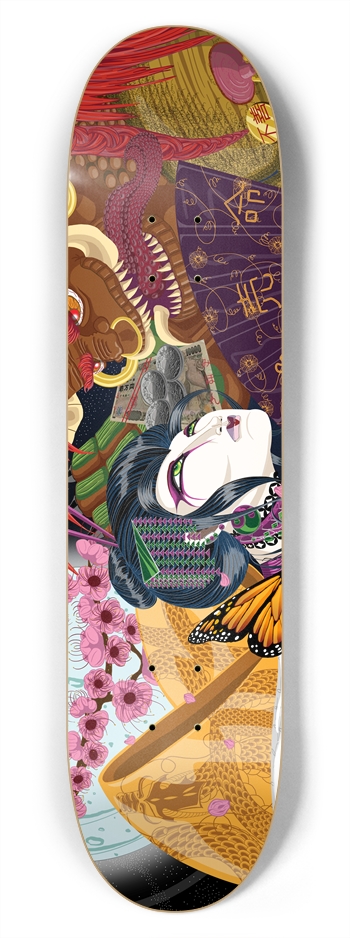 Uzume And The Oni 7 3/4" Deck 7-3/4 Skateboard Deck