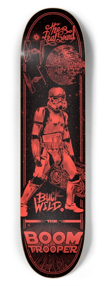 Boom Trooper 7-3/4 Skateboard Deck