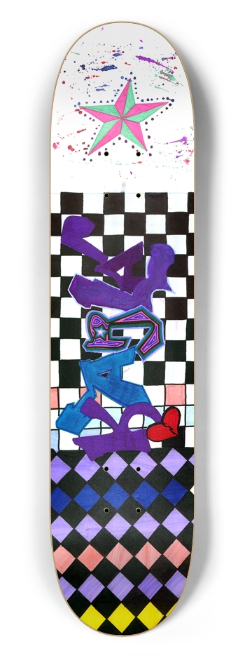 Custom Skateboard 7-1/2 Skateboard Deck