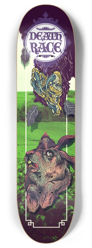 Death Race 8 Inch Skateboard Deck