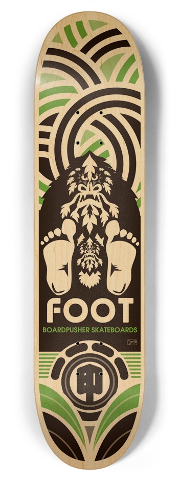 parody_foot{n} 7-7/8 Skateboard Deck