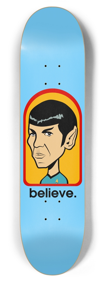parody_believe 7-7/8 Skateboard Deck