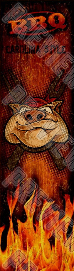 BBQ Board 8-1/4 Skateboard Deck