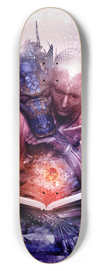 Perhaps The Dreams Are Of Soulmates 7-3/4 Skateboard Deck