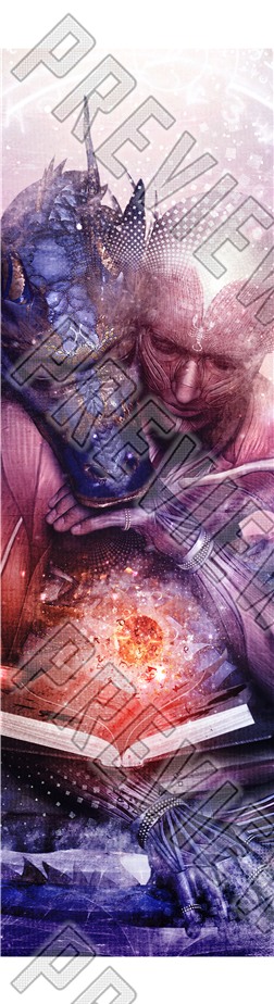 Perhaps The Dreams Are Of Soulmates Coffin Deck Coffin Shape