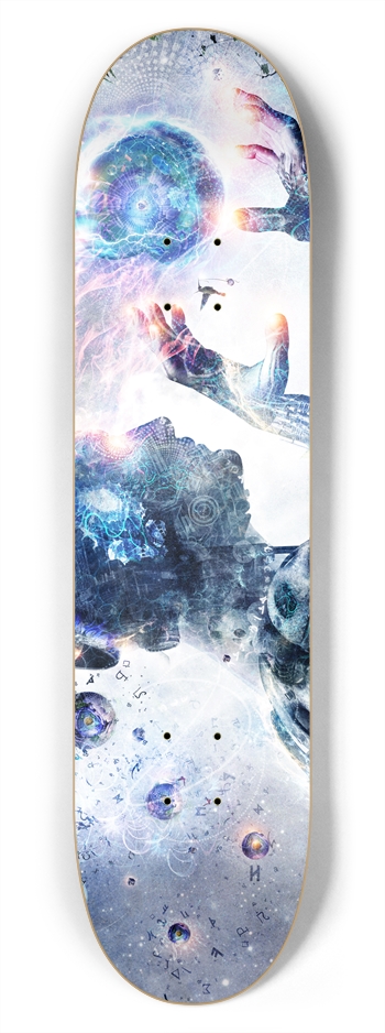 Ghosts Of The Concrete World 7-3/4 Skateboard Deck
