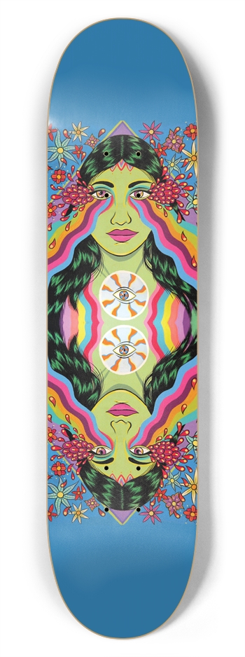 In Bloom 7-3/4 Skateboard Deck
