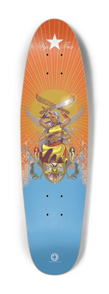 Veji Tres - I'NARU' Cruiser Board Cruiser Shape