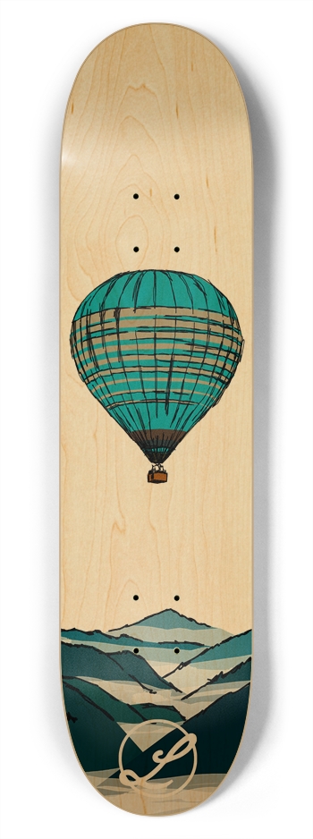 Flying Skateboard 7-3/4 Skateboard Deck