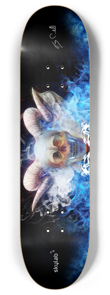 Knight Rider 8 in 8 Inch Skateboard Deck