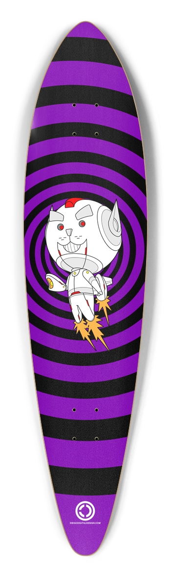 Miau Jin Pintail Longboard