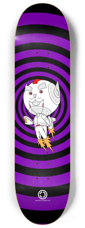 Miau Jin 8 1/4" Skateboard 8-1/4 Skateboard Deck