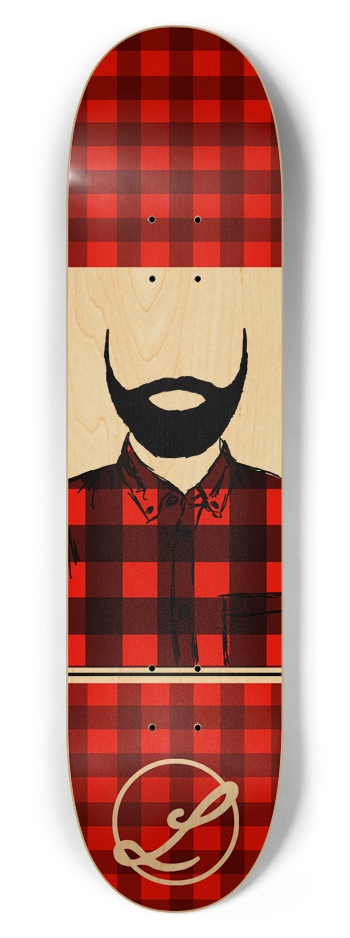 Lumber, Jack Skateboard 7-3/4 Skateboard Deck