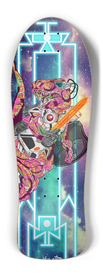 Space-o-Saurus Old School Shape