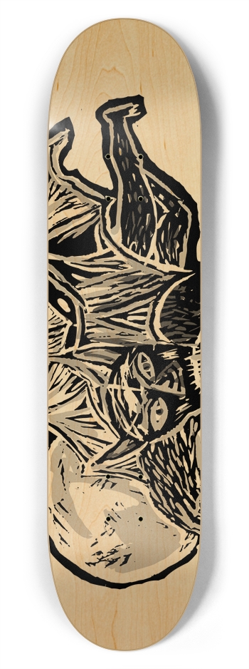 El vampiro.(THE VAMPIRE) 7-3/4 Skateboard Deck