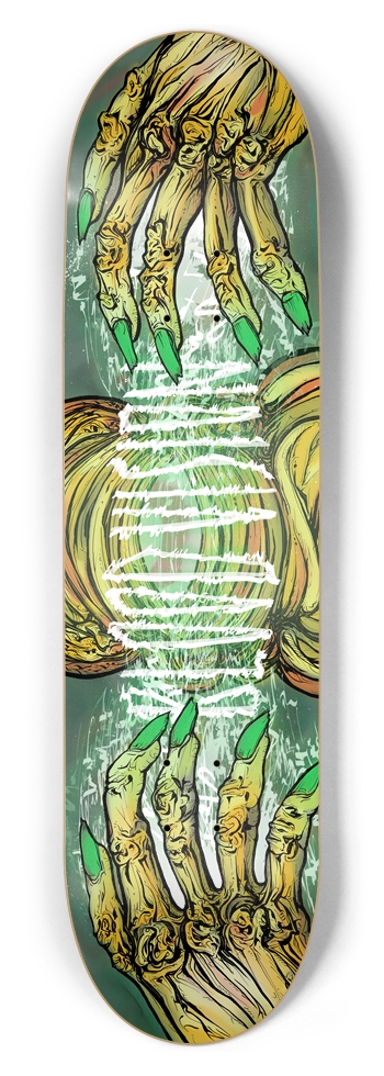 blood vision electric 8.5 8-1/2 Skateboard Deck